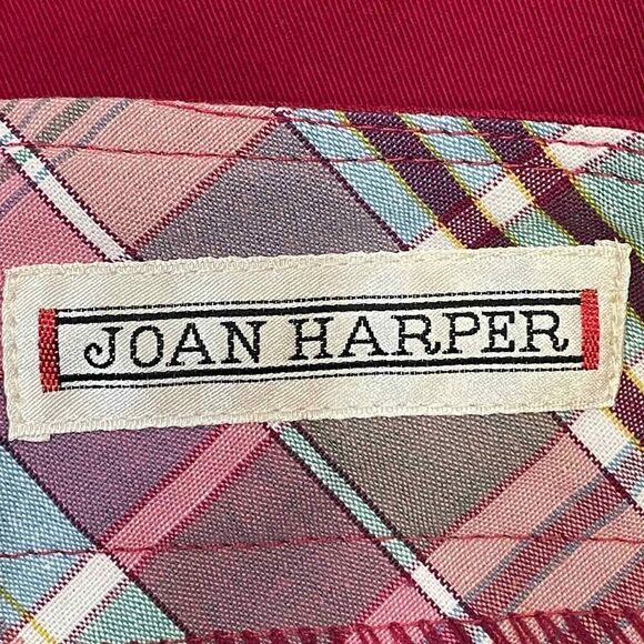Joan Harper Vintage 80s High Rise Pleated Front Womens Pants Size 10 - Picture 5 of 6